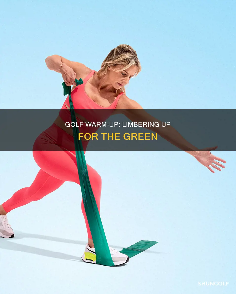 how to limber up for golf