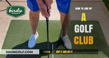 Mastering the Perfect Golf Swing: How to Line Up Your Club