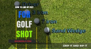 Master Your Golf Stance: Aligning Your Feet for the Perfect Shot