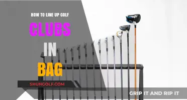 Mastering Golf Club Organization: Efficiently Line Up Your Clubs in the Bag