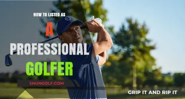 Mastering the Fairway: Steps to Becoming a Listed Professional Golfer