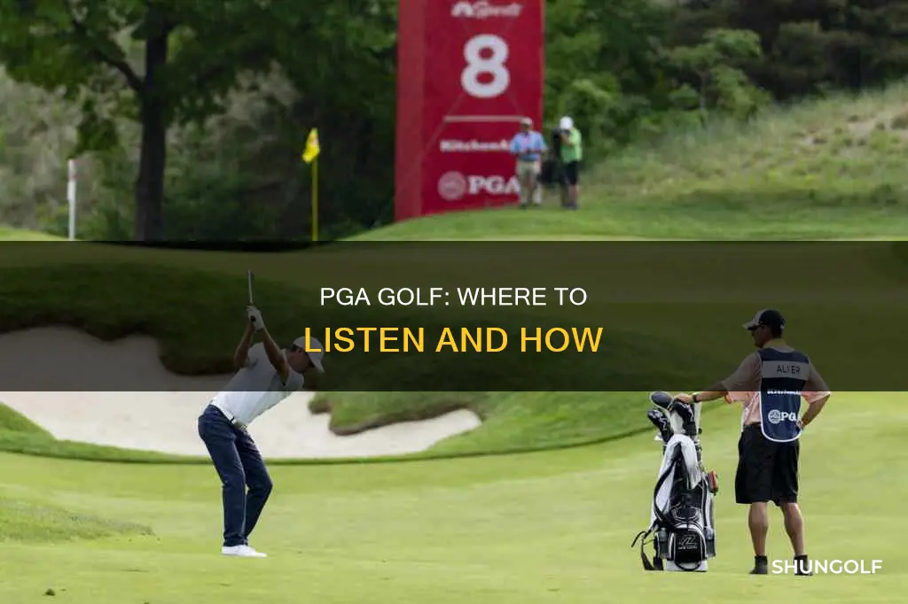 how to listen to pga golf