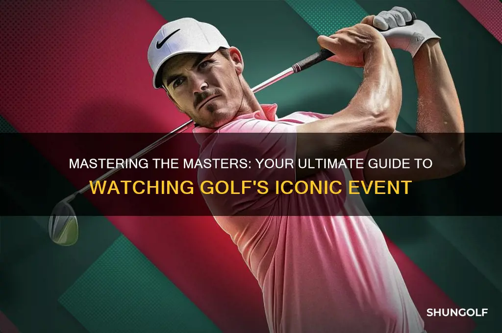 how to listen to the masters golf