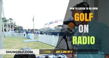Tune In: How to Listen to US Open Golf on Radio