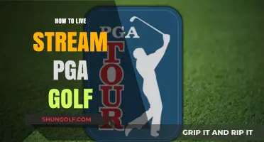 Mastering the Art of Live Streaming PGA Golf: A Comprehensive Guide