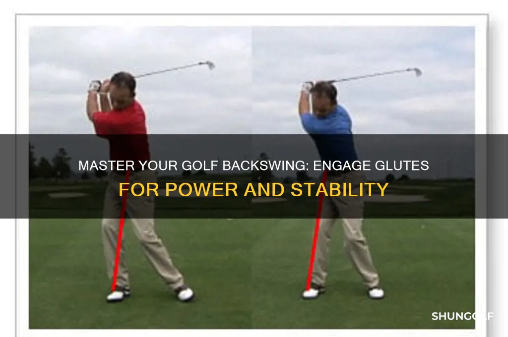 how to load glutes in golf backswing
