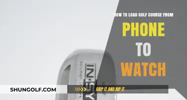 Sync Your Golf Course Data: Phone to Watch Guide