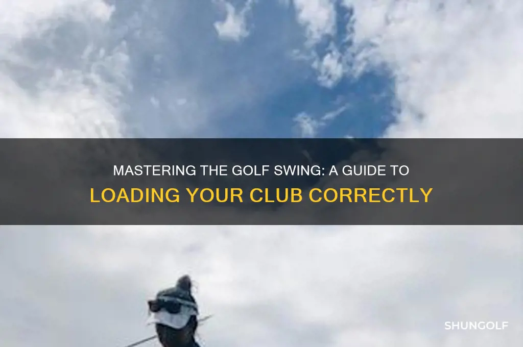 how to load the golf club