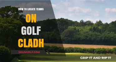 Mastering the Art of Locating Teams on a Golf Course