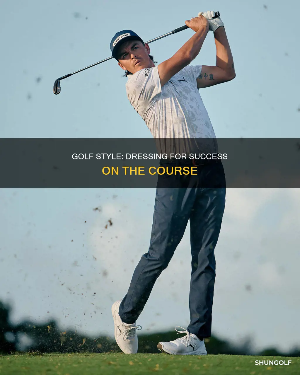 how to look like a golfer