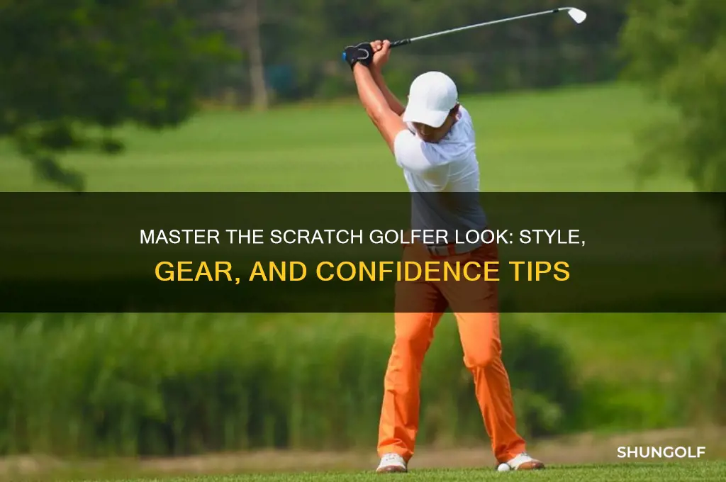 how to look like a scratch golfer