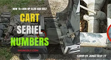 Finding Your Club Car Golf Cart Serial Number: A Quick Guide