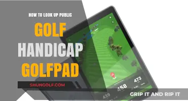 How to Easily Look Up Public Golf Handicap Using GolfPad