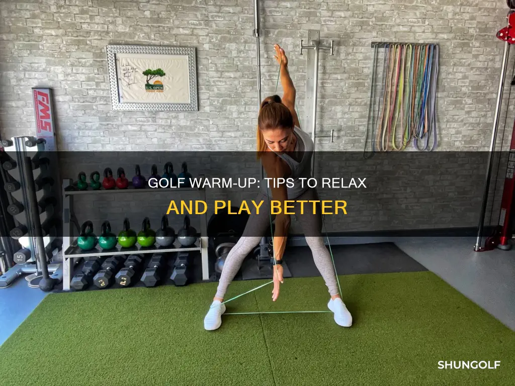 how to loosen up before golf