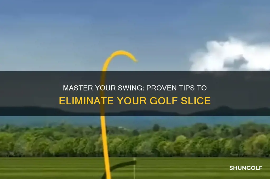 how to lose your slice in golf