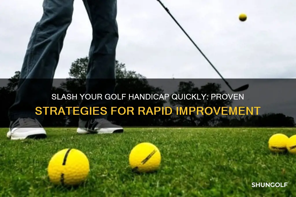 how to lower golf handicap fast