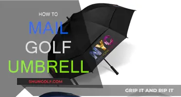 Mailing a Golf Umbrella: Tips and Tricks