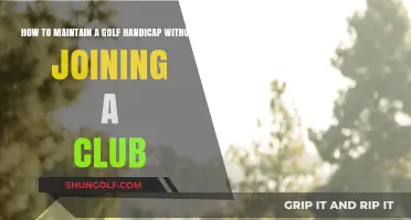 Maintain Your Golf Handicap Independently: Tips for Non-Club Members