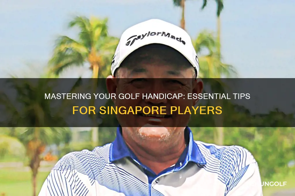 how to maintain golf handicap in singapore