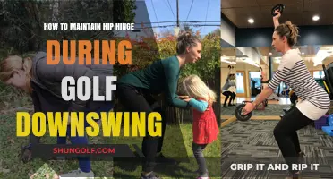 Mastering the Hip Hinge: Tips for a Perfect Golf Downswing