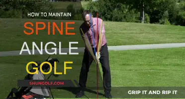 Mastering the Spine Angle in Golf: Tips for Consistency
