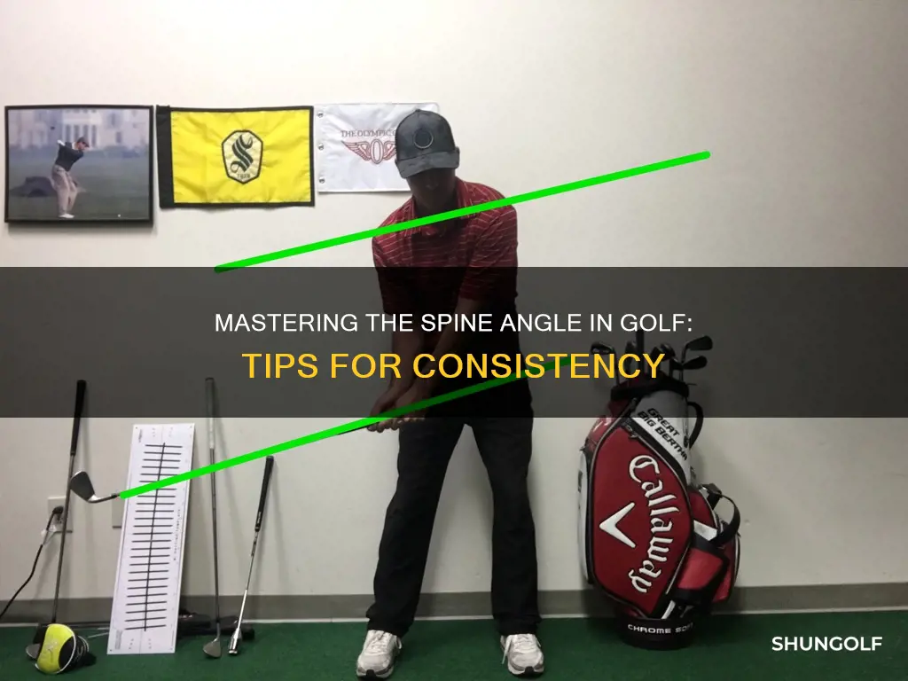 how to maintain spine angle golf