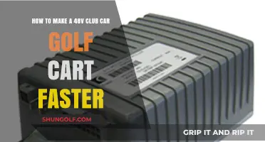 Boost Your Club Car Golf Cart's Speed: 48V Upgrade Guide