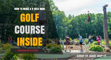 Creative Indoor Mini Golf: Building Your Own 9-Hole Course