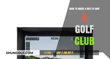 DIY Golf Club Shipping Box: Easy Steps for Safe Transport