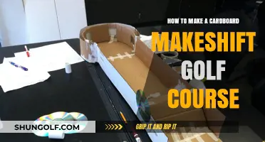 DIY Cardboard Golf Course: Creative Fun for All Ages