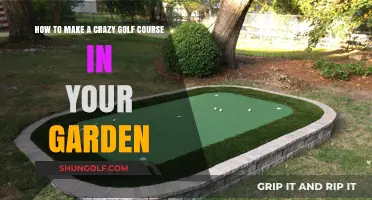 Create a Fun DIY Crazy Golf Course in Your Garden