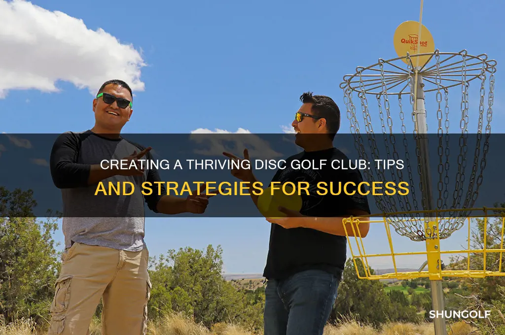 how to make a disc golf club