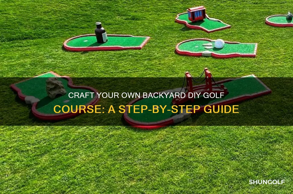 how to make a diy golf course