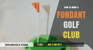 Crafting a Fondant Golf Club: Easy Step-by-Step Tutorial