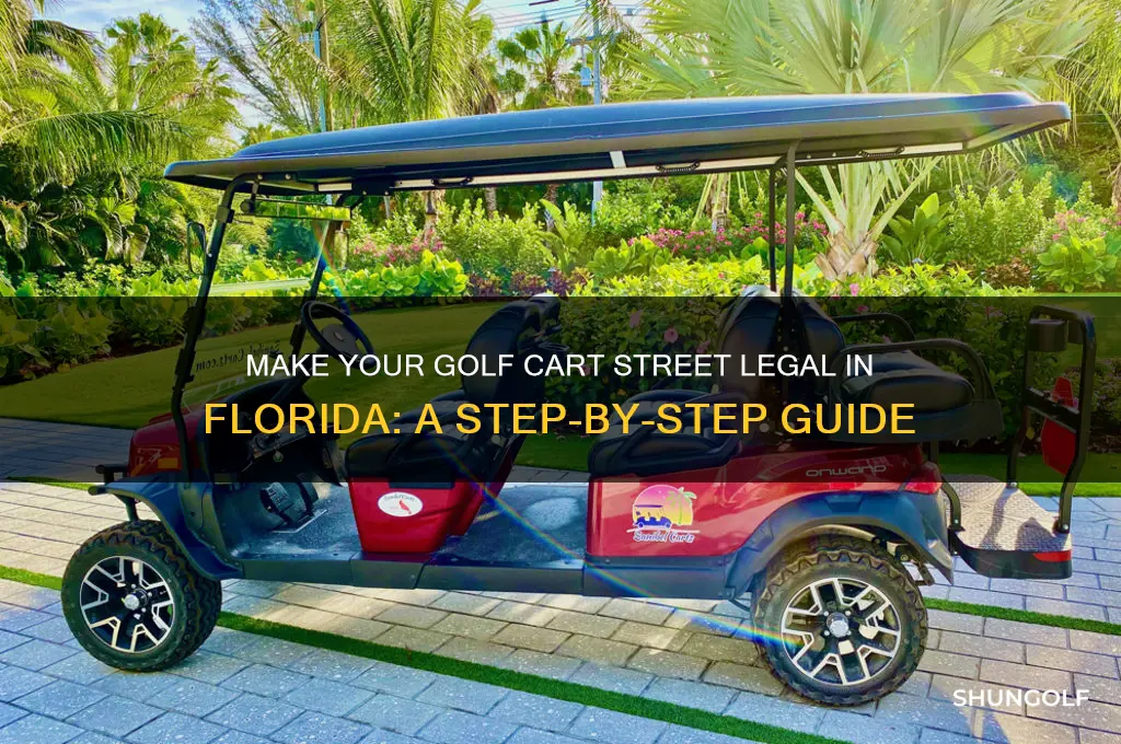 how to make a golf cart street legal in florida