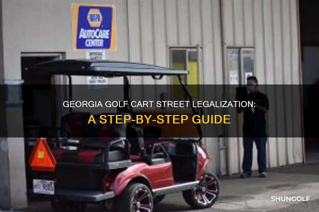 how to make a golf cart street legal in georgia