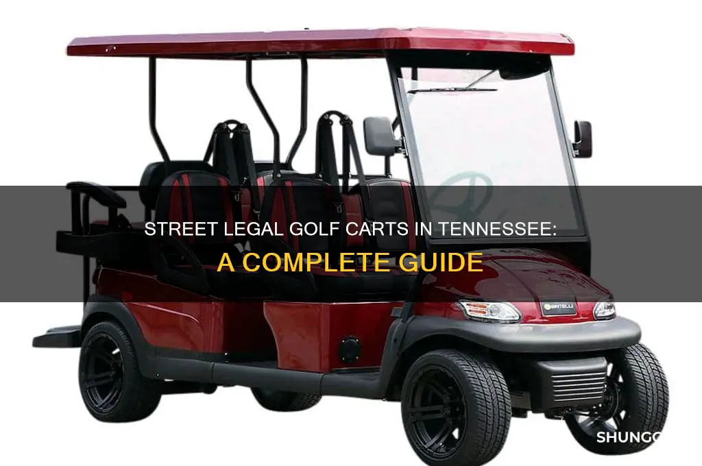 how to make a golf cart street legal in tennessee