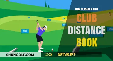 Master Your Golf Game: Crafting a Personalized Distance Tracking Book