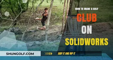 Mastering SolidWorks: Crafting Your Custom Golf Club Design Step-by-Step