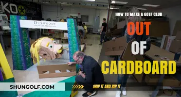 Crafting a Cardboard Golf Club: DIY Guide for Creative Golfers