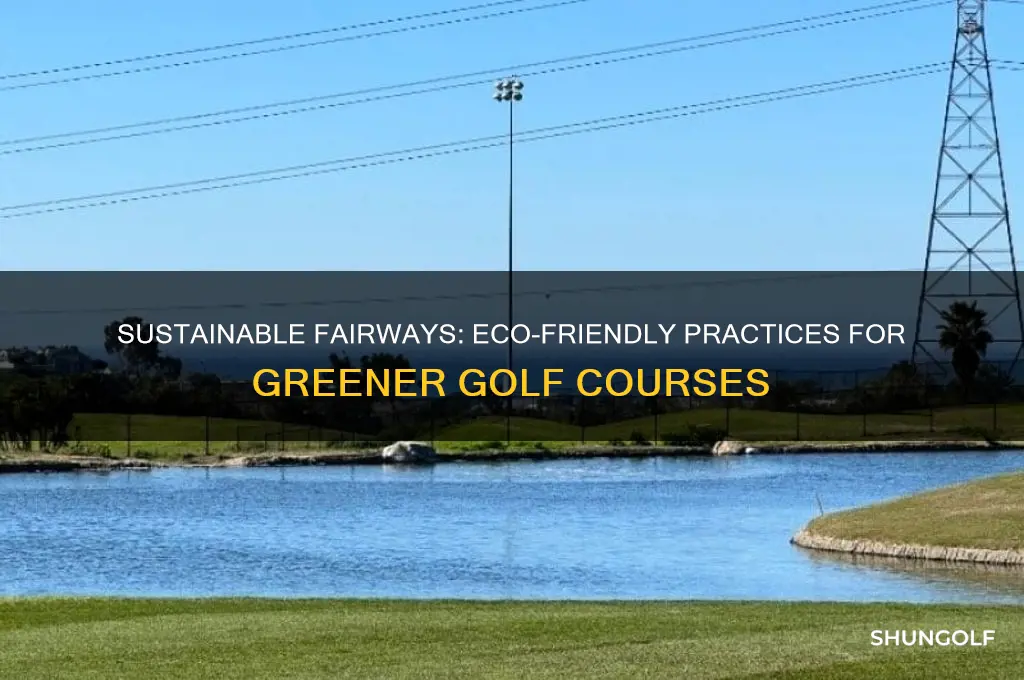 how to make a golf course environmentally friendly