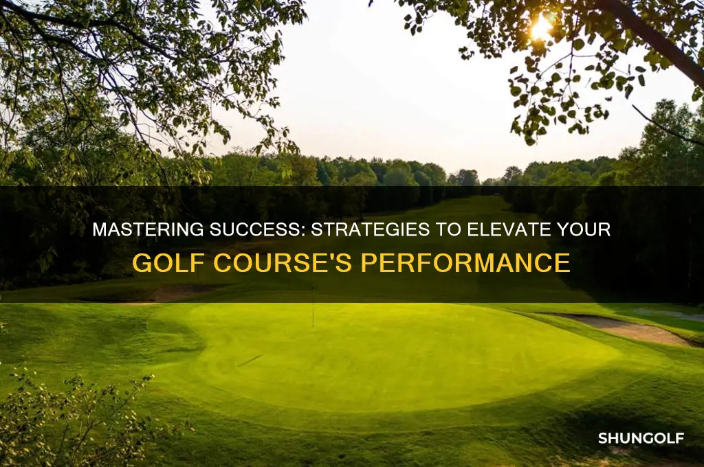 how to make a golf course successful