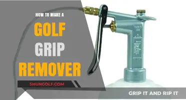 DIY Golf Grip Remover: A Step-by-Step Guide