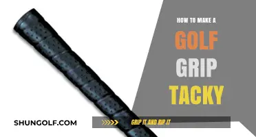 Revive Your Golf Grip: Simple Tips for a Tackier Hold