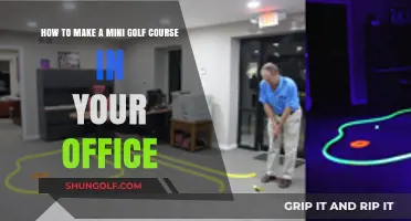 Creative Office Mini Golf: Build Your Own Fun Course
