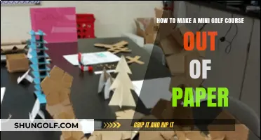 Craft Your Own Paper Mini Golf Course: A Creative DIY Guide