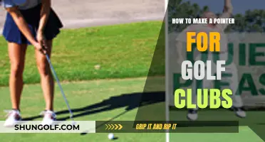 DIY Golf Club Pointer: Simple Steps for Perfect Alignment