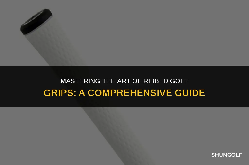 how to make a ribbed golf grip