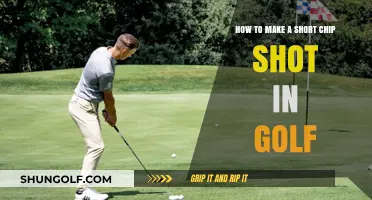 Mastering the Short Chip Shot: A Golfer's Guide