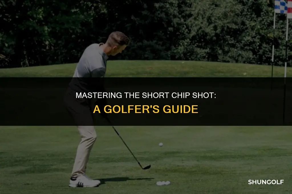 how to make a short chip shot in golf